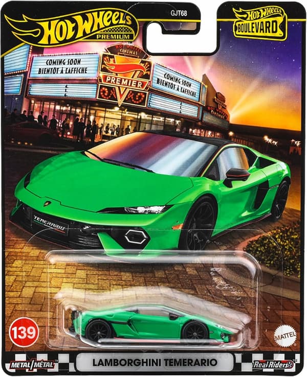 Hot Wheels Lamborghini Temerario BOULEVARD #139 1:64