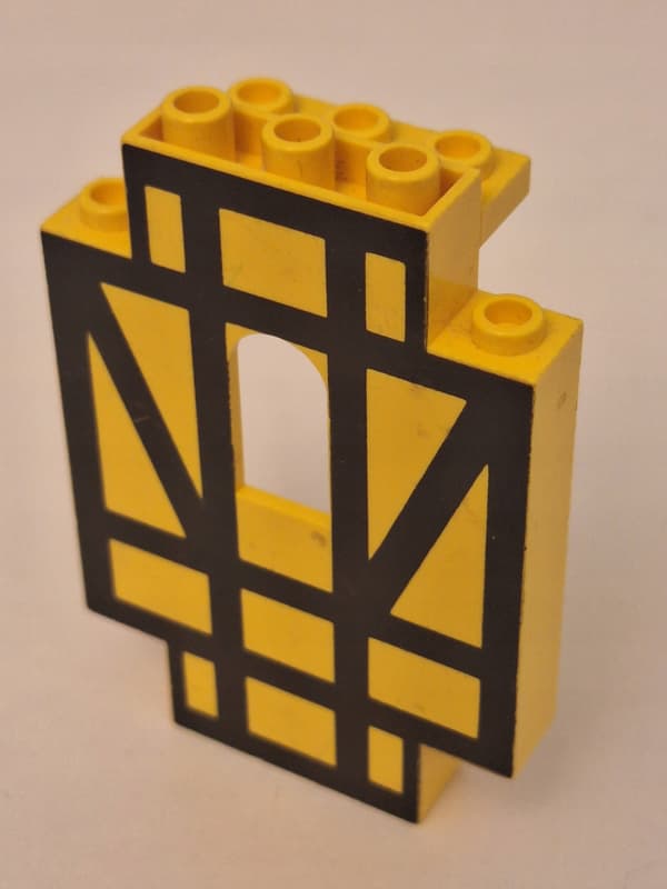 Lego 4444p03 half-timbered castle wall panel (G).