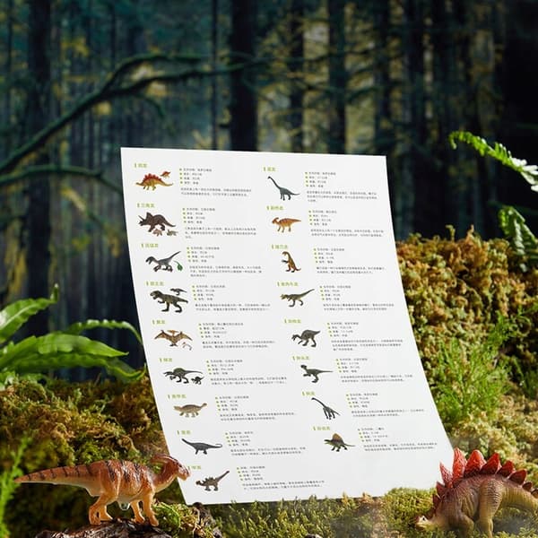 Mideer 24-piece Dinosaur Collector’s Set