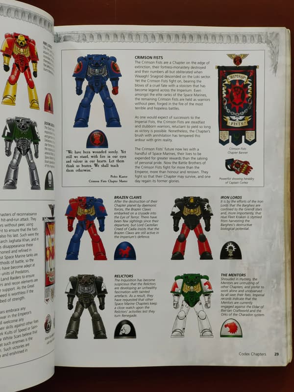 OUTLET Warhammer 40,000 Codex: Space Marines 5th ed