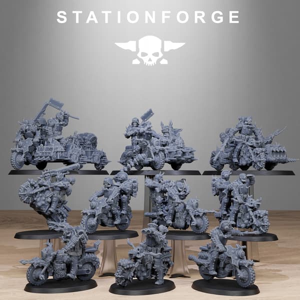 Corrupted Guard Bikers – x10 – minifakturapl