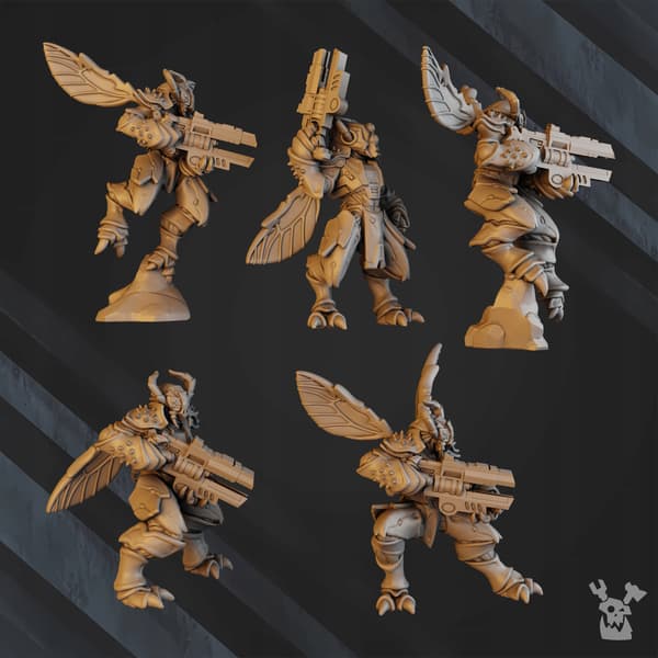 Mantomorhs Assault Squad x5 DakkaDakkaStore
