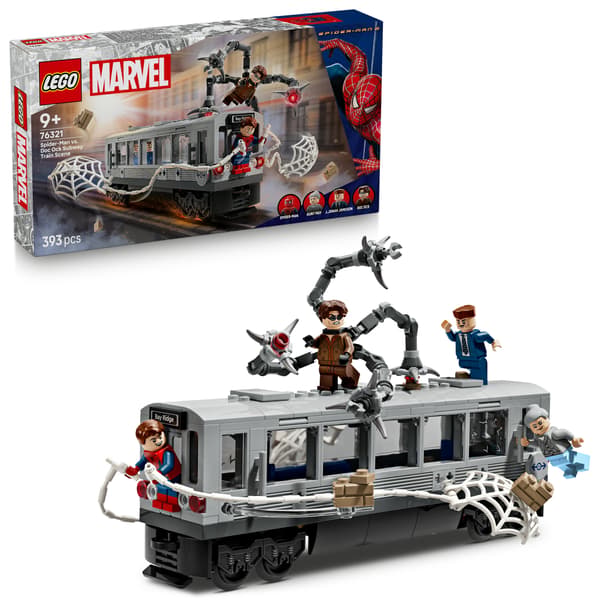 LEGO Marvel: Spider-Man vs Doc Ock – Subway Scene 76321