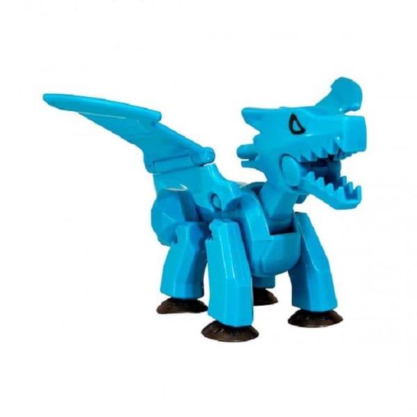 Blue Stikbot Mega figurine with suction cups