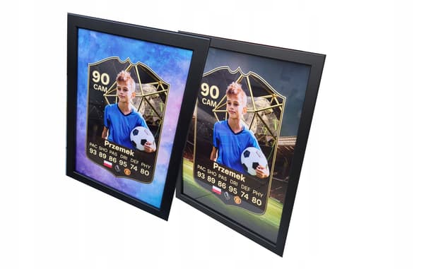 FIFA EA FC 24 Personalised FUT Card – A4 Frame
