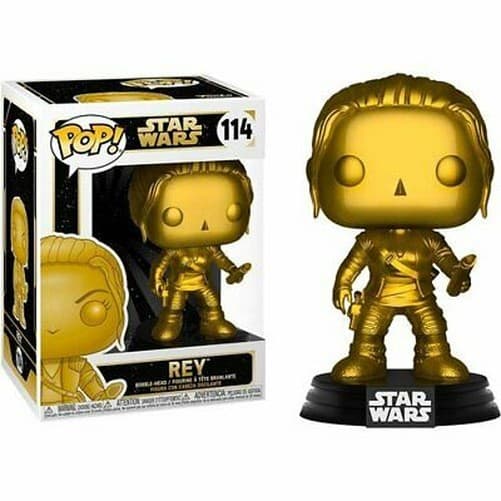 FUNKO POP! STAR WARS REY GOLD METALLIC SE [FIGURINE]