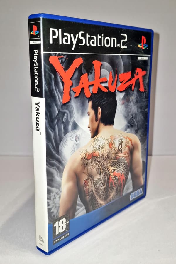 Yakuza PS2 game, 3XA disc, in excellent condition