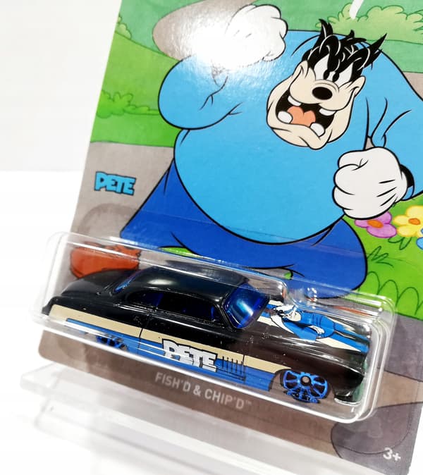 HOT WHEELS DISNEY PETE BLACK PETER FISH'D 7/8