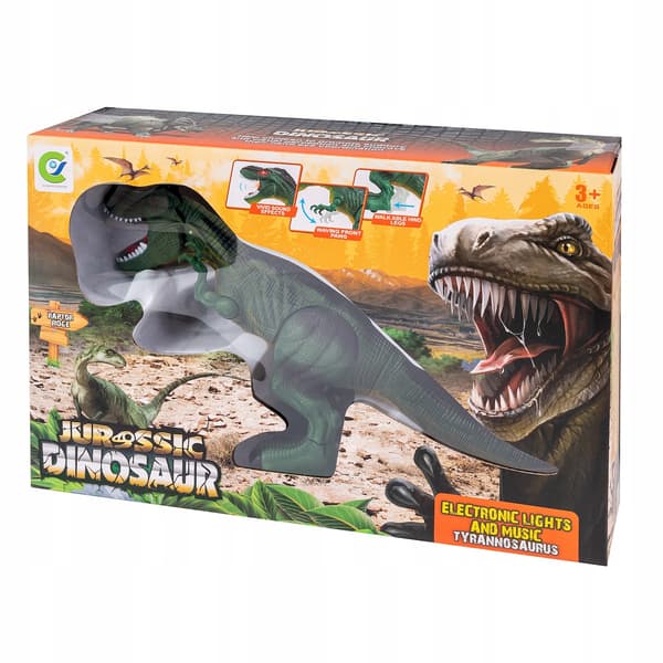 28 CM WALKING DINOSAUR with light and sound 1119