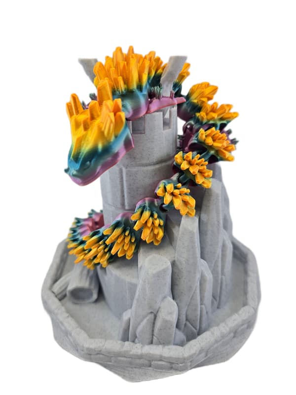 Fantasy Dragon Stand – 3D Print – Room Decoration