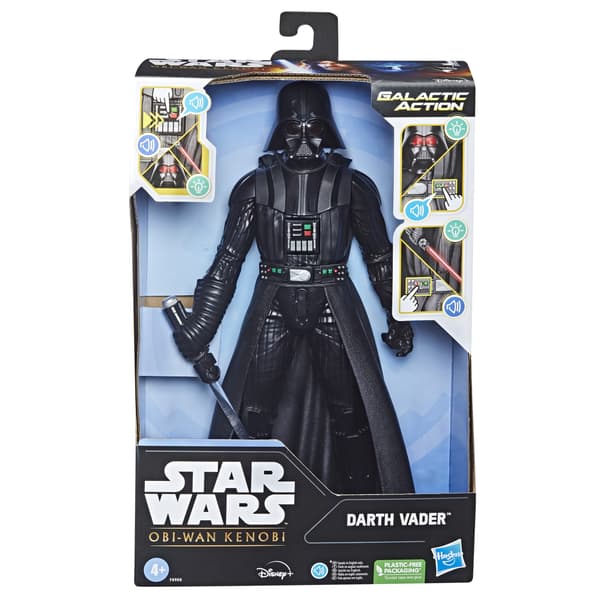 Galactic Action: Star Wars Darth Vader Interactive Figure, 30 cm, Star Wars