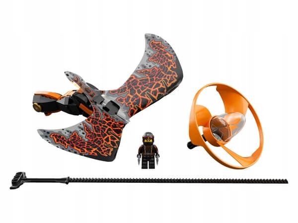 LEGO 70645 Ninjago – Cole – Dragon Master – Spinner Capsule – Dragon Attack