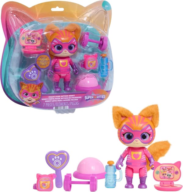 JUST PLAY Super Cats: Gosia, Ready for Action – 7-piece set