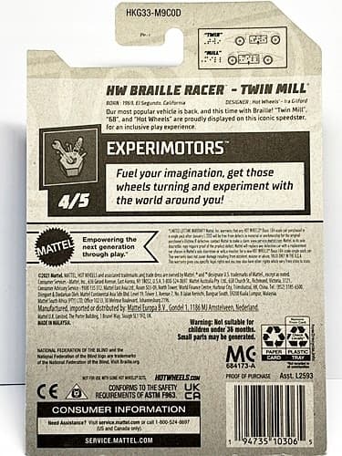 HOT WHEELS – TWIN MILL (B18)