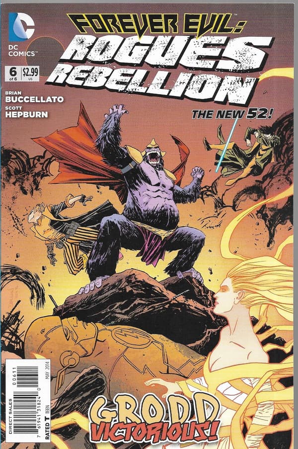 DC Forever Evil: Rogues Rebellion Comic Book 1–6/2013 (in English) – Complete set!