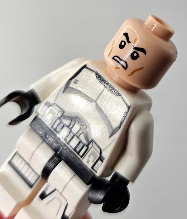 Lego Star Wars Clone Trooper minifigure sw0541 DEFECT /
