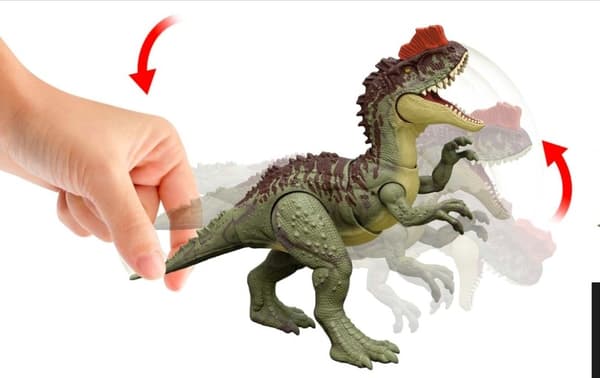 YANGCHUANOSAURUS DINOSAUR – ARTICULATED FIGURINE WITH ATTACK FUNCTION