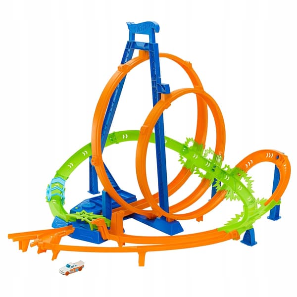 Hot Wheels Epic Loop Set: 5 Crash Zones with Speed Booster