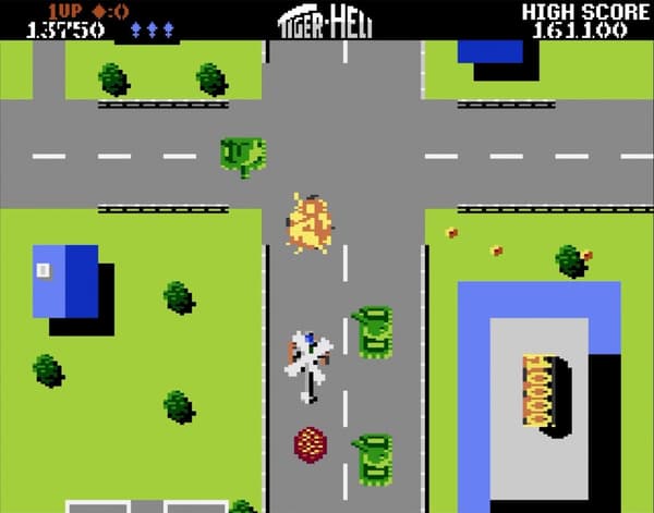 Tiger-Heli (Compatible with Atari 2600+, 7800+ and 7800)