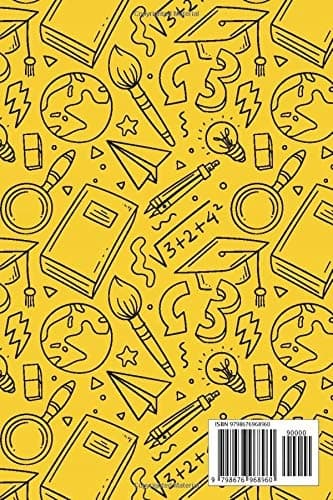 Composition Book – Back-to-School Notebook: Back-to-School Notebook – Yellow