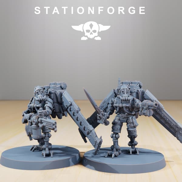 Scavenger Operators – Station Forge – 3D Printing