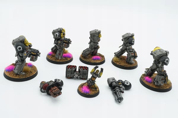 Warhammer 40k Space Marines Terminator Squad – set of 5 plastic miniatures