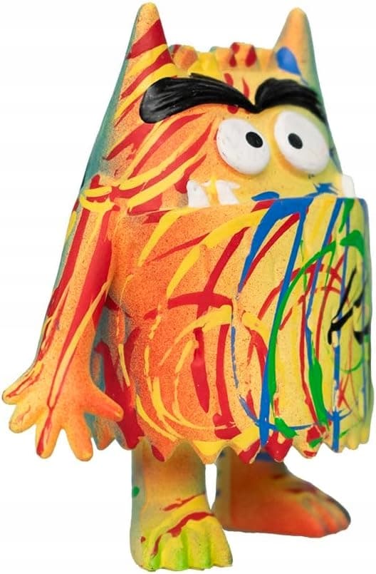 MULTICOLOURED MONSTER FIGURINE – A COLLECTOR’S ITEM FOR YOUR COLLECTION