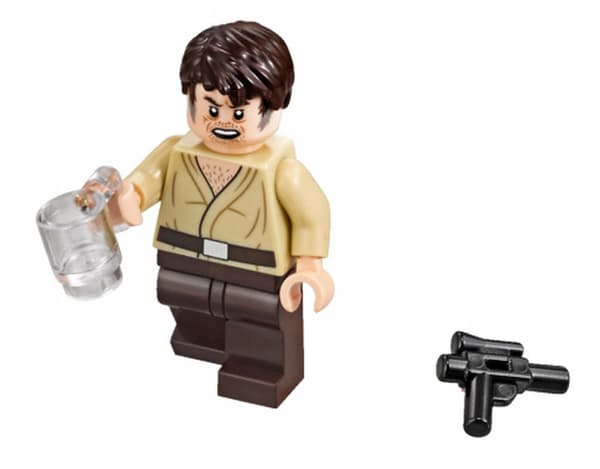 Lego minifigure @@@ WUHER BARMAN @@@ from set 75205
