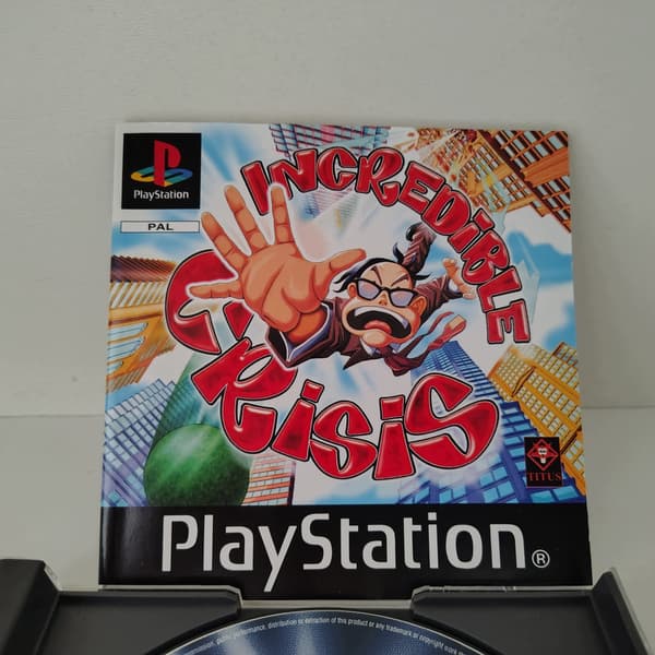 The PlayStation game *Incredible Crisis*