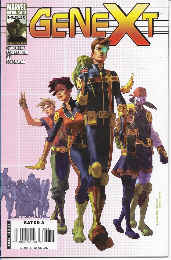 Marvel GeneXt Comic 1–5/2006 (English) X-Men Complete Set