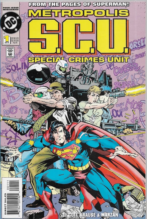 DC Metropolis S.C.U. Comic 1–4/1994 (in English) Superman