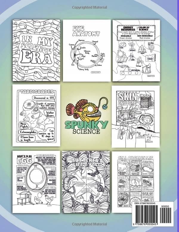 Science Doodles Volume 2: Colouring Book (Science Doodles STEM Colouring Bo
