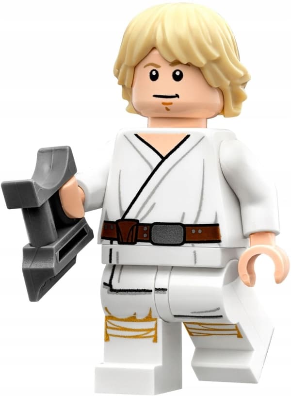Lego 75220 @@@ LUKE SKYWALKER + BINOCULARS @@@ minifigure from the set