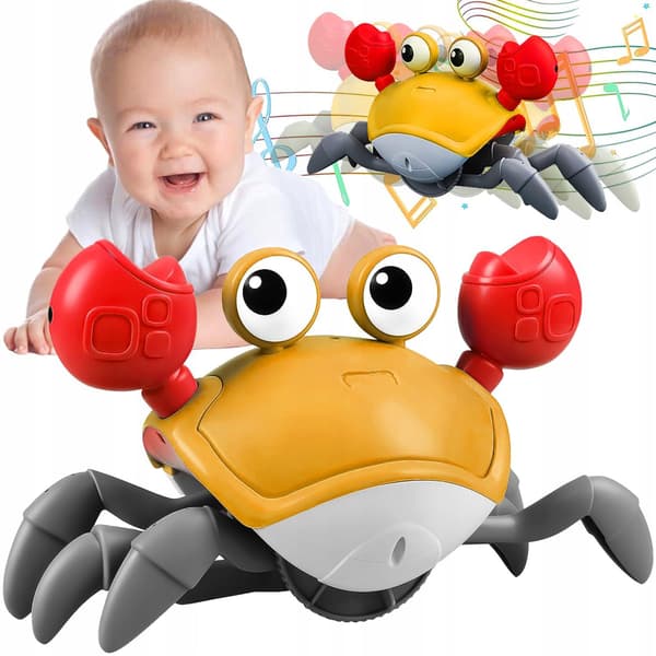 Aku. An interactive musical crab with a USB motion sensor