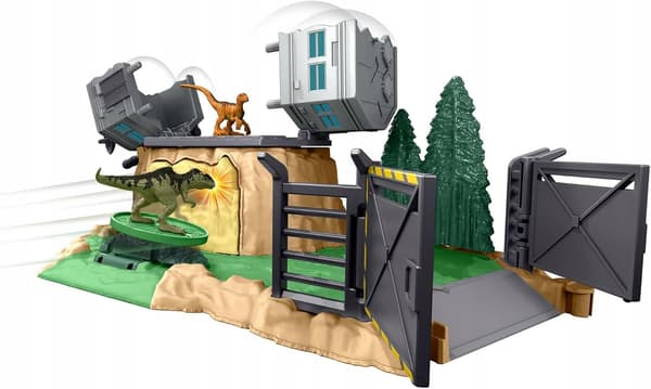 DINOSAUR MINIFIGURE SET WITH SHOT GUNS AND PLAY ELEMENTS