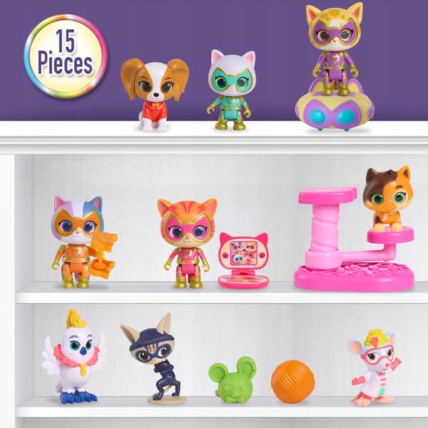 JUST PLAY Supercats Kotkowo Figure Set (9 pieces)