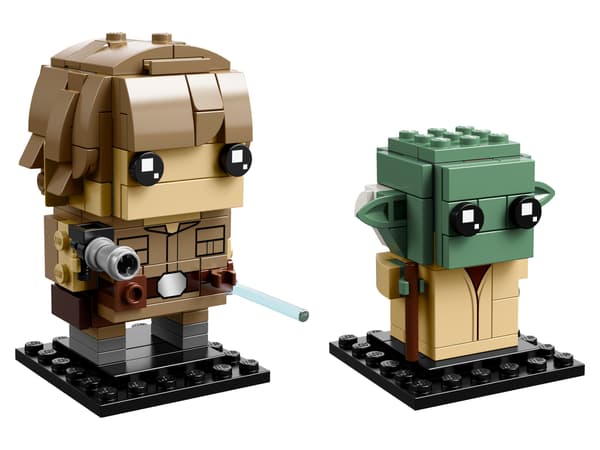 LEGO 41627 BrickHeadz – Luke Skywalker and Yoda