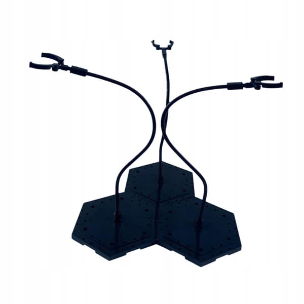 Action Figure Display Stand Decoration – Easy to Install – Tabletop Centrepiece – Black
