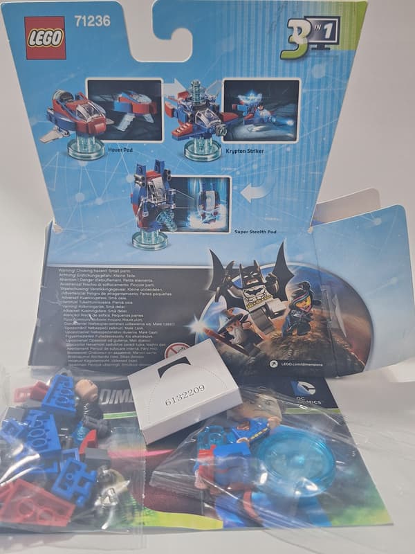 LEGO DIMENSIONS 71236 SUPERMAN DC COMICS FUN PACK