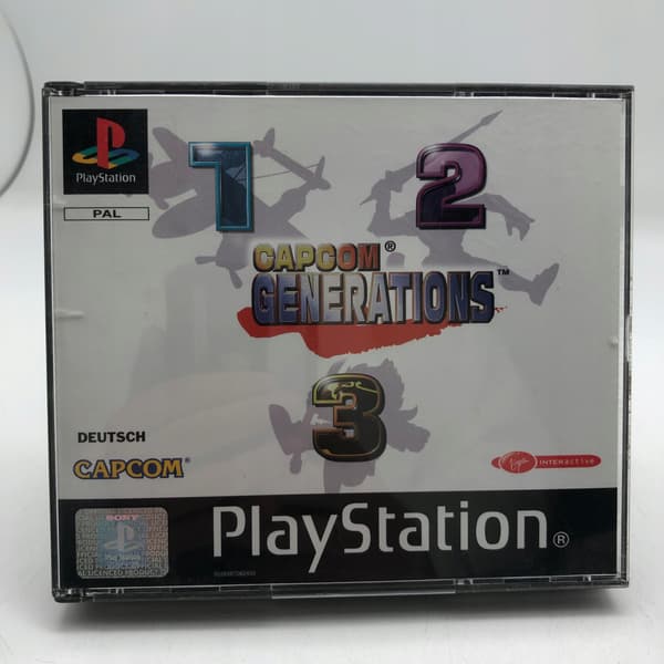 Capcom Generations game for PSX, PS1, Sony PlayStation (PSX)