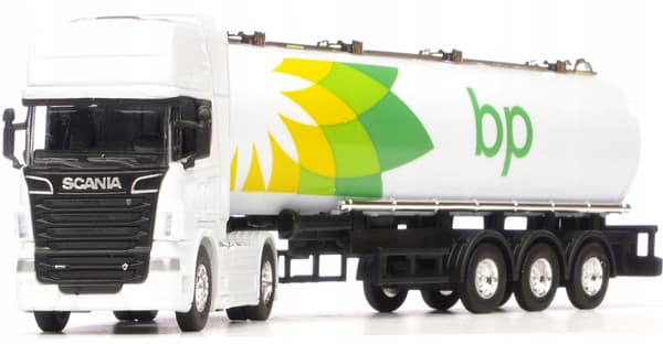 SCANIA TIR METAL MODEL TANKER LORRY BP