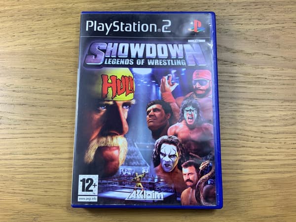 SHOWDOWN LEGENDS OF WRESTLING – db+ disc, complete PS2 set