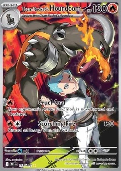 Pokemon Team Rocket's Houndoom