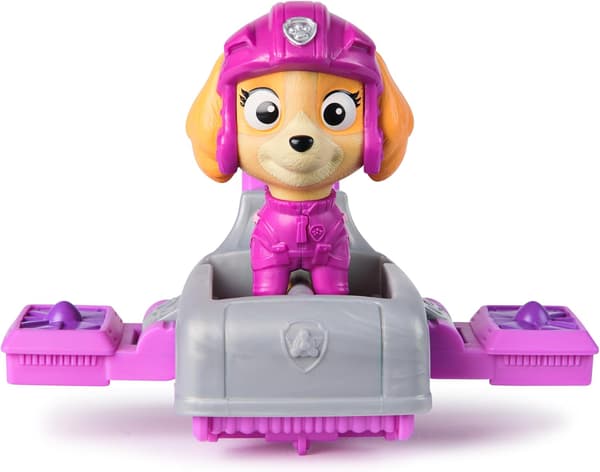 PSI PATROL Core Action Pups Skye and the Plane Figure