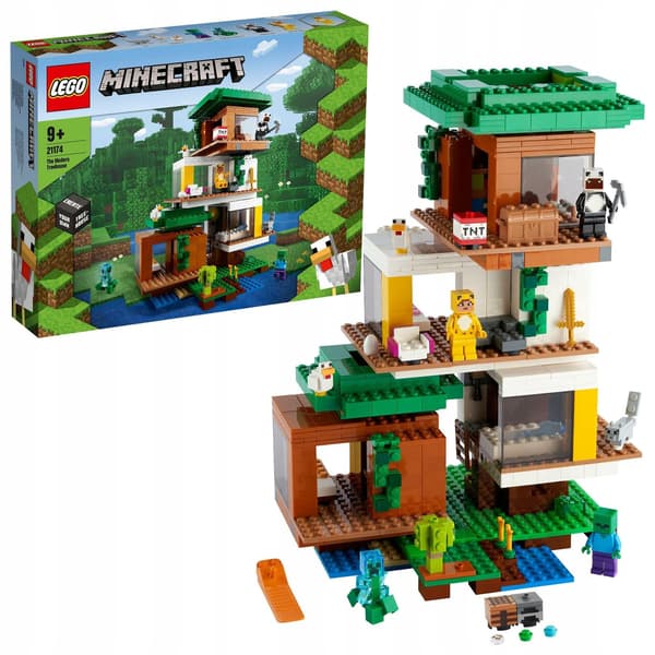 Lego Minecraft Modern Treehouse 21174