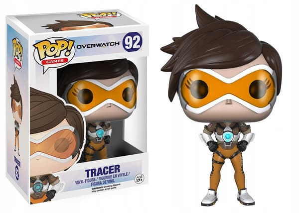 Funko POP! Overwatch Tracer (Gold) 92 Exclusive