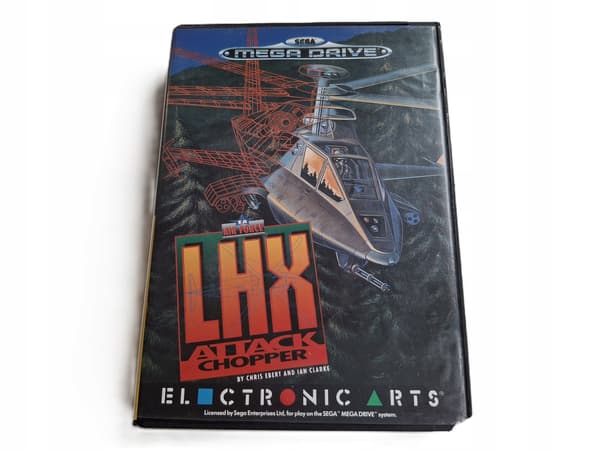 LHX ATTACK CHOPPER MEGA DRIVE ENG SEGA