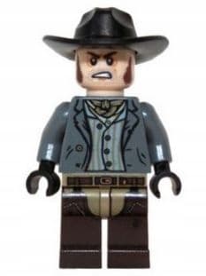 Lego Lone Ranger tlr018 Barrett FIGURINE U