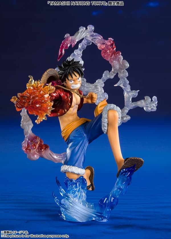One Piece Luffy Gomu Gomu Figuarts Anime Figure