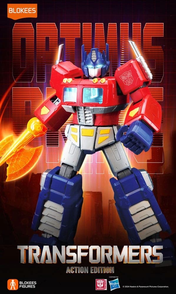 Blokees Action Edition G1 Optimus Prime building blocks